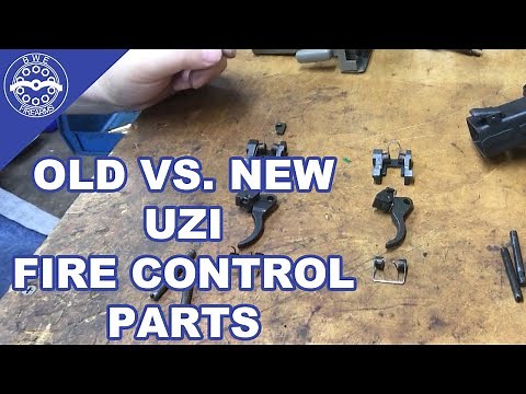 Gunsmithing The SMG Uzi: Uzi Old Style Vs. New Style Fire Control Parts