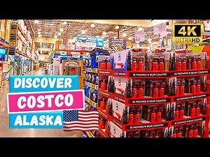 🇺🇸 COSTCO ALASKA— Local Finds & Store Tour in Anchorage [4K Video]