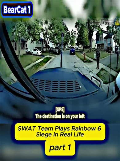 SWAT Team Real Life Operation Inspired by Rainbow 6 Siege