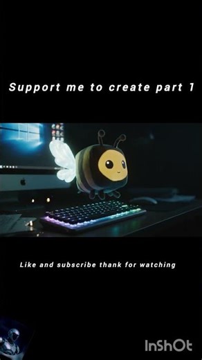 “When the Minecraft bee comes alive and chooses YOU 🐝✨”