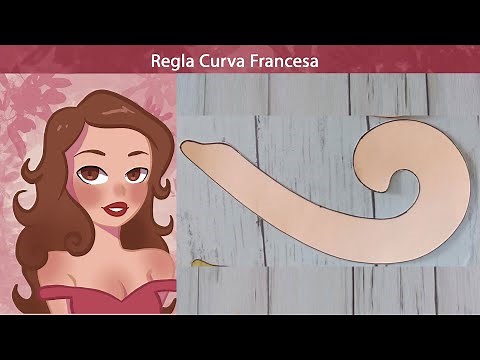 Como Hacer tu Propia Regla Curva Francesa de Cero sin Moldes y sin Imprimir