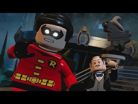 LEGO Batman 3: Beyond Gotham (Vita / 3DS) Walkthrough Chapter 2 - Batcave Battle (Batman Boss Fight)