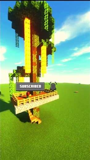 this is epic and stylish treehouse in Minecraft! 🌳🏡 #Minecraft #TreehouseBuild #Gaming #EpicDesigns