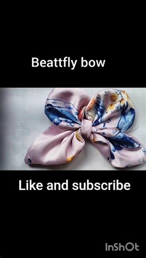 Beautiful butterfly 🦋 bow #howtomakechocolateathome #fashionshortfeed