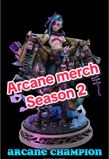Explore Arcane Season 2 Merchandise and Collectibles