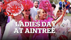 Aintree revellers get the party started at Ladies Day