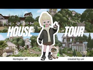 【ハートピア/Heartopia】私のおうち紹介！-House Tour-