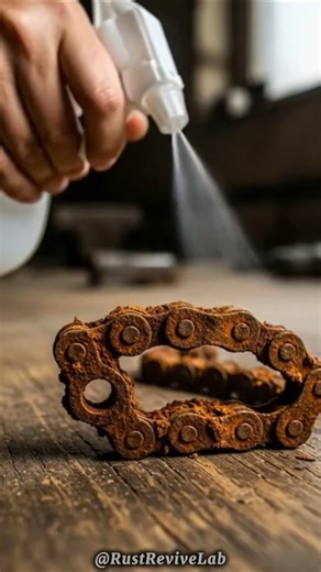 Rusted Bicycle Chain Restoration 🔧 | Satisfying Clean Up