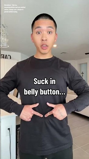 FLATTEN YOUR STOMACH with 1 easy trick! 🤯 #diy #satisfying #shorts
