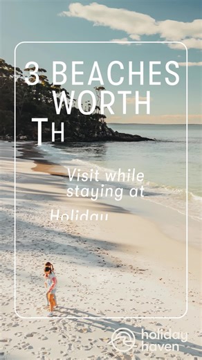 Secluded beaches worth the walk 🌊 Some of the Shoalhaven’s most memorable beaches are the ones you reach on foot. A short walk often means fewer people, crystal-clear water, and that true “hidden gem” feeling ✨ Here are a few of our favourites: 🏖️ Wilsons Beach (near Holiday Haven Currarong) – Tucked inside Abrahams Bosom Reserve, this peaceful spot is perfect for nature lovers. Keep an eye out for whales, seals and birdlife in season 🐋🐦 🏖️ Kitty Beach (near Holiday Haven White Sands & Holi