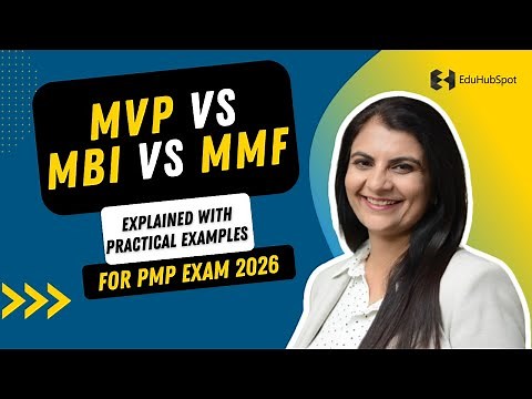 MVP VS MBI vs MMF explained with practical examples for PMP exam 2026