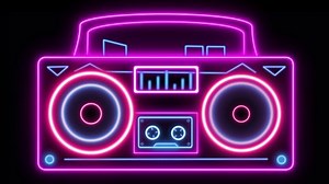 1980s Style Ghetto Blaster Looping Vibrating Stock Footage Video (100% Royalty-free) 1038671516 | Shutterstock