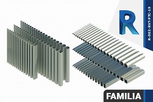 Familia – Revit | Pack de Perfiles Tubulares CONDUVEN | Tu Proyecto Ya