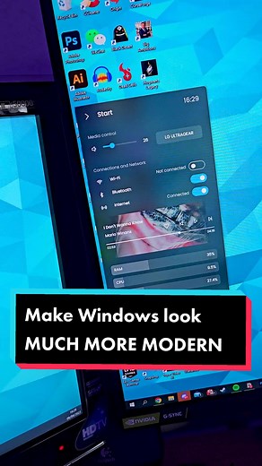 Another quick tip to make Windows look and feel more modern using Jaxcore! #pctips #windowstips #sensic
