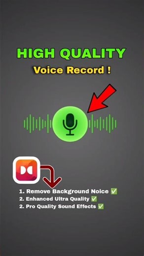 High Quality Voice Recording App | Ultra Clear Sound!🗣️ #voicerecordingapp #noisecanceling #viral