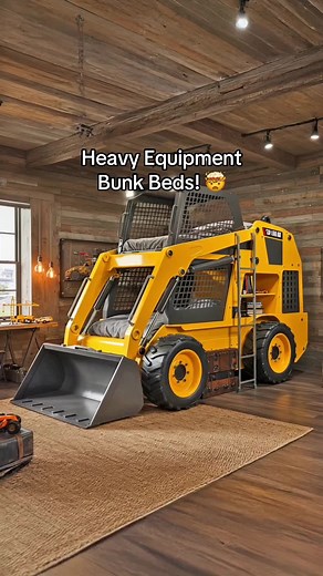 Stunning Heavy Equipment Bunk Beds for Kids