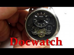 Changement de pile sur une Fossil Twist ME 1113