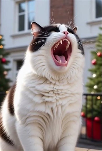 Opera Cat Won’t Stop Singing… Until Someone Throws a Shoe 😂🐱