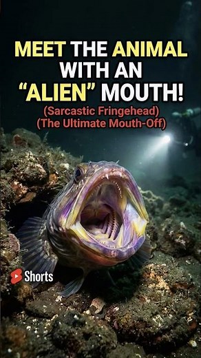 🤯 Meet the Animal with an "ALIEN" Mouth! (The Ultimate Mouth-Off) 🐟👾