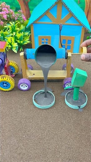 🚰🚜 Mini Tractor Hand Pump Installation | Real Working DIY Construction 💪🔧 #shorts