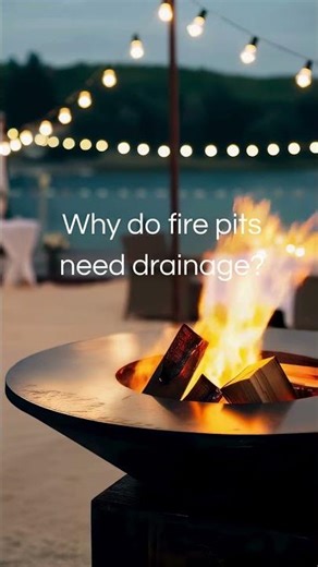 Why Fire Pits Need Drainage (A Small Detail That Prevents Big Problems)