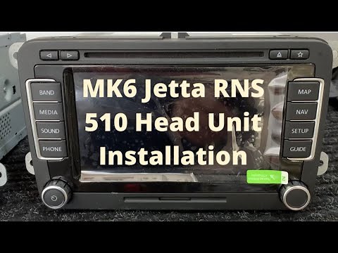 Mk6 Jetta RNS 510 Head Unit Installation and OBDEleven Long Coding