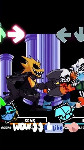 Papyrus, Undertale, Sans, FNF Vs Distrust 3.0 Demo Mod #shortsfeed #shorts #youtubeshortsfeatures