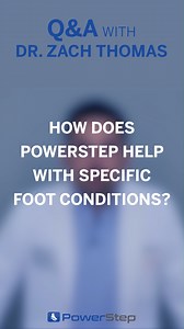 PowerStep® orthotics aren’t just about comfort - they’re designed to...