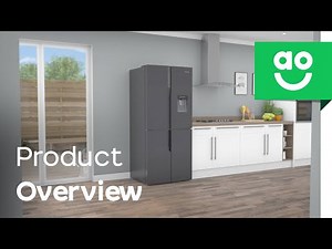Hisense American Fridge Freezer RQ560N4WB1 Product Overview | ao.com