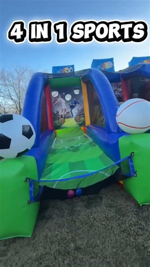 Add to Wish List Add to Compare4-in-1 Inflatable Interactive Sports Game with Blower #sportsgame