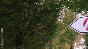 Pointer to employment center for job search, training, social welfare department in Germany, Professional adaptation, labor activity, Social integration employment, Frankfurt - October 11, 2023 Stock Video