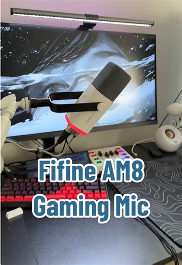 PC Gaming Mic built for all setups!! XLR and USB c making compatibility no issue! #fifinemicrophone #fifine #gamingmic #pcgaming #pcgamingsetup