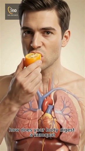 🥝 Kumquat vs Cigarette 🚬 | Vitamin C Absorption vs Smoke Exposure | 3D Anatomy