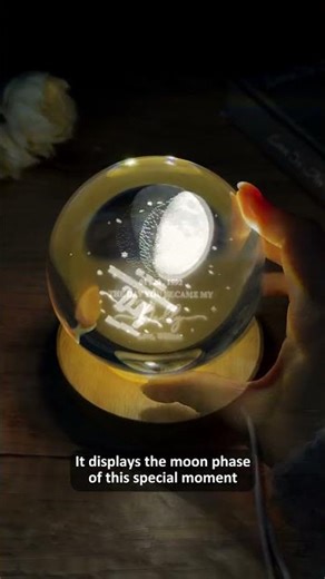 Crystal Globe Lamp For Dad #giftideas #gifts #fathersday #giftforfamily