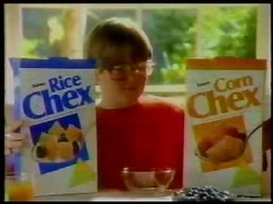 Rice and Corn Chex commercial