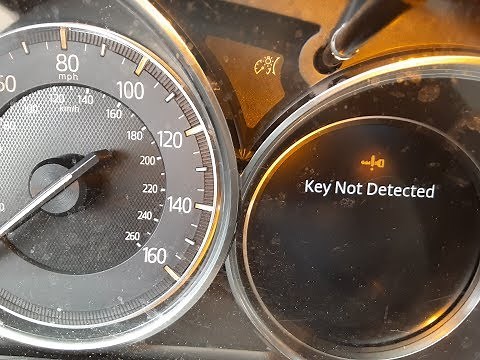Mazda CX 5 Key not Detected 2012 to Present How to open and Start up With Dead Key FOB