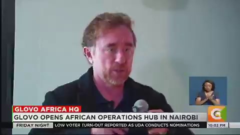Glovo Africa HQ:Glovo opens African operations hub in Nairobi. Company pledges Ksh.10 billion Kenya investment by 2030. Orders on platform rise 40% in 2025. Platform contributes Ksh. 9 billion to GDP in 2025. Businesses on app generate Ksh. 20 billion since 2019. SMEs Account for 80% of business earnings on platform#CitizenFridayNight
