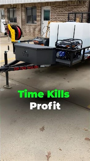 Efficient Pressure Washing Trailer Setup | Save 30 Minutes Per Job & Increase Profit