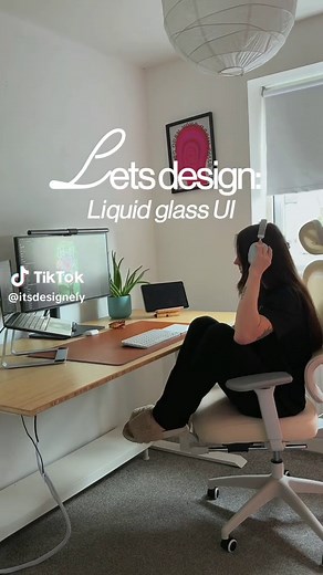 Here’s exactly how to create that liquid glass UI aesthetic everyone’s obsessed with. I’ve got the exact Figma setup that actually works #uidesign #uxdesign #figmatutorial