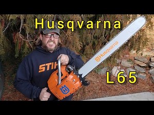 1974 Husqvarna L65 Vintage Chainsaw Walkaround and running
