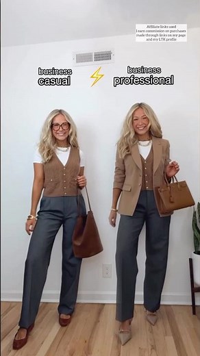 Business Casual vs. Business Professional Outfits 💼🗞️☕️