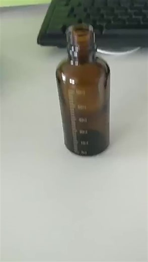 5ml-100ml Dropper Bottles with Scale Reagent Eye Drop Amber Glass Aromatherapy Liquid Pipette Bottle Refillable Bottles Travel