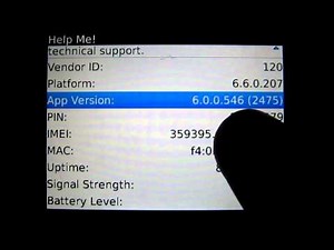 How to find your Blackberry MEP code with and without software