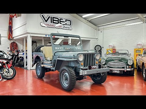 Willys Jeep CJ-3A 1953 Fully Restored 2015 in Private Car Collection For Last 7 Years - NOW SOLD!