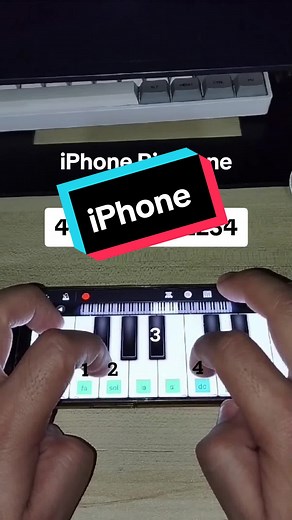 Learn to Play iPhone Ringtone on Piano - Easy Tutorial