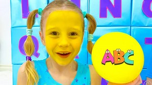 755K views · 12K reactions | ❤️ Nastya Learns English Alphabet with dad ❤️ | Stacy Family Baby Cartoon | Facebook