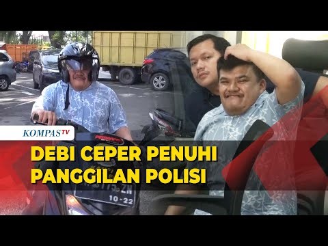 Komedian Debi Ceper Penuhi Panggilan Penyidik Polda Jambi