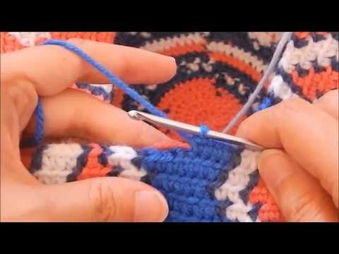 How to Do a Modified Single Crochet Stitch - Tapestry Crochet
