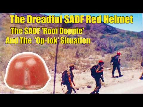 SADF Red Helmet of SHAME: The Story Behind The "Rooi Doppie" and Op-fok Discipline Culture in SADF
