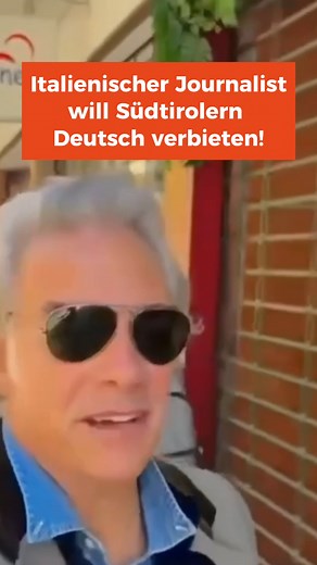 139K views · 1.9K reactions |  "Wir waren, sind und bleiben Deutsche!" Der italienische Journalist Roberto Parodi regt sich darüber auf, dass in Meran Deutsch gesprochen wird. Jürgen antwortet ihm mit klaren Worten. #listejwa @Follower | Liste JWA | Facebook